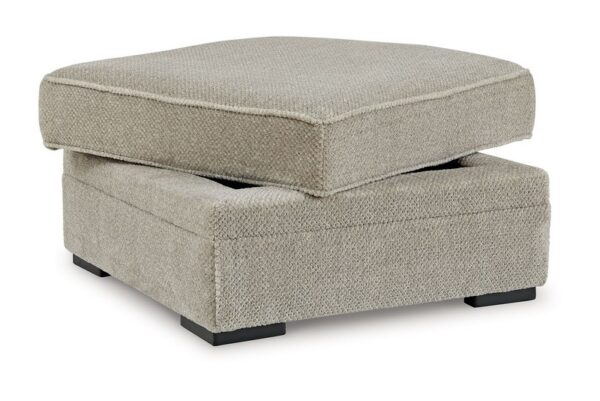 Calnita Sisal Ottoman With Storage - Image 3