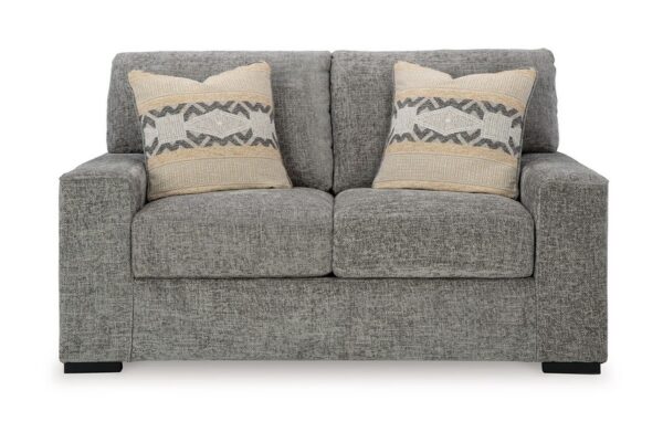 Dunmor Graphite Loveseat - Image 3