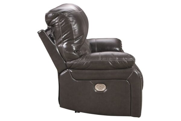 Hallstrung Gray Pwr Recliner/Adj Headrest - Image 7