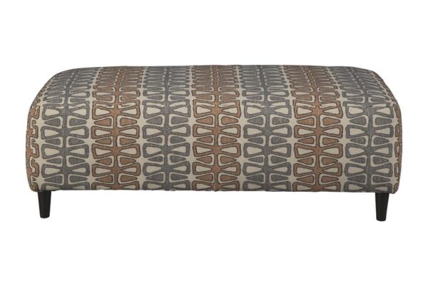 Flintshire Auburn Oversized Accent Ottoman - Image 3