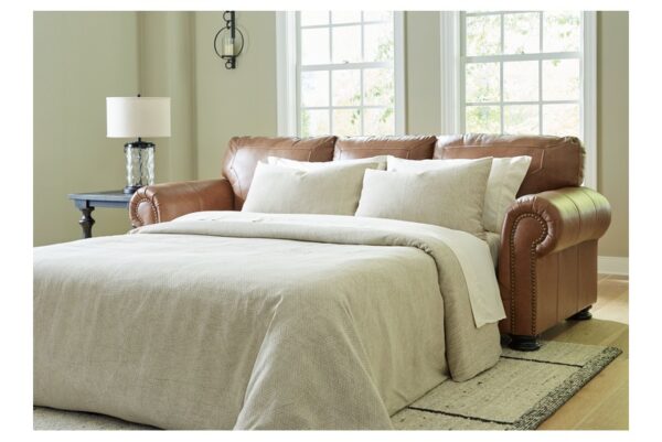 Carianna Caramel Queen Sofa Sleeper - Image 2