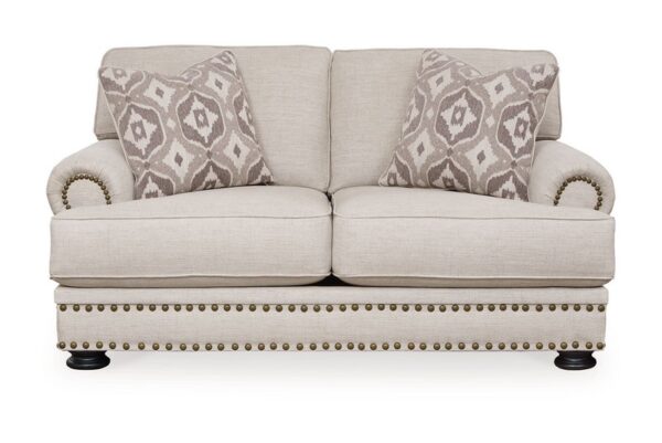 Merrimore Linen Loveseat - Image 2