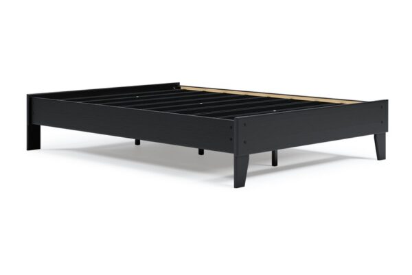 Finch Black Full Platform Bed