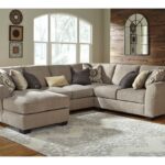 Pantomine Driftwood Left Arm Facing Chaise With Armless Loveseat 4 Pc Sectional