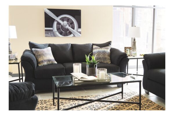 Darcy Black Sofa - Image 15