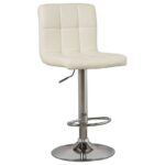 Bellatier Bone Tall Uph Swivel Barstool(Set of 2)