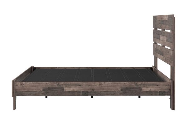 Neilsville Multi Gray Queen Panel Platform Bed - Image 4