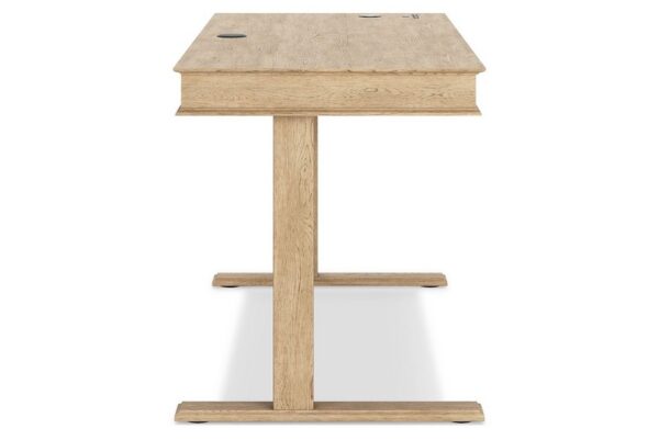 Elmferd Light Brown Adjustable Height Desk - Image 8