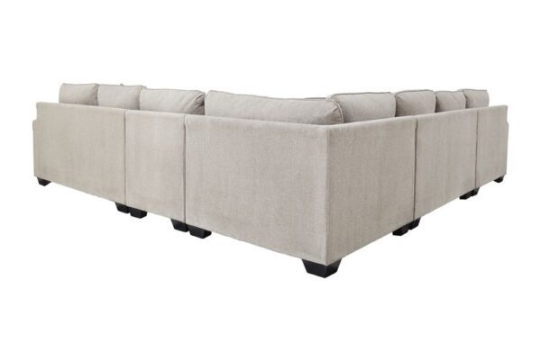 Ardsley Pewter 5 Piece Sectional With Laf Corner Chaise - Image 6