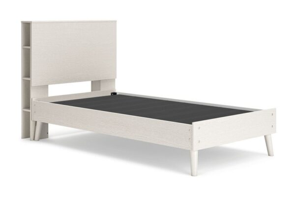 Aprilyn White Twin Bookcase Bed - Image 2