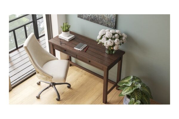 Camiburg Warm Brown Home Office Desk Standalone - Image 2