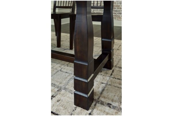 Charterton Two tone Brown Rectangular Dining Room Table - Image 7