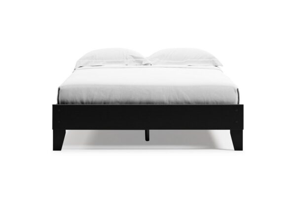 Finch Black Queen Platform Bed - Image 6