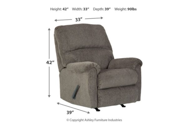 Dorsten Slate Rocker Recliner - Image 8