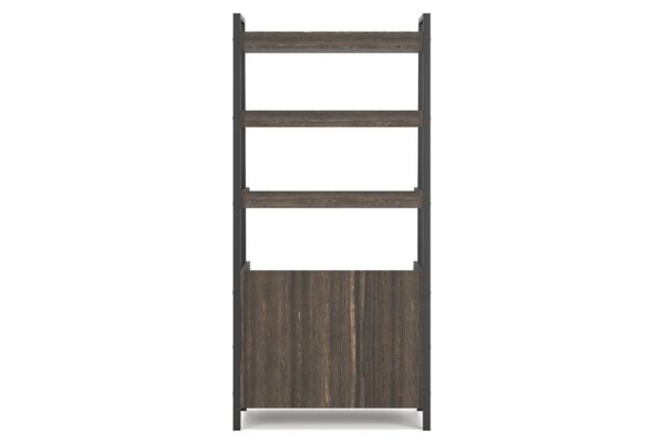 Zendex Dark Brown Bookcase - Image 5