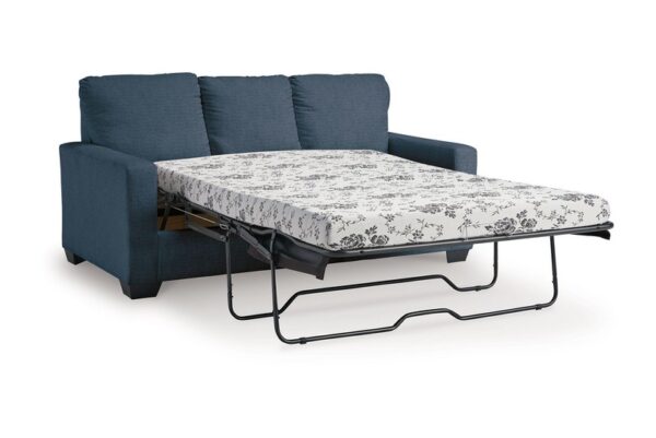 Rannis Navy Full Sofa Sleeper - Image 4