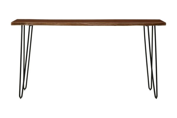 Wilinruck Dark Brown Long Counter Table - Image 5