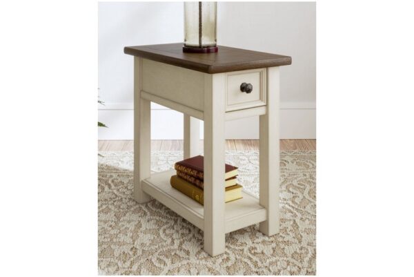 Bolanburg White / Brown / Beige Chair Side End Table - Image 2