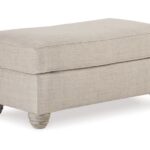 Traemore Linen Ottoman