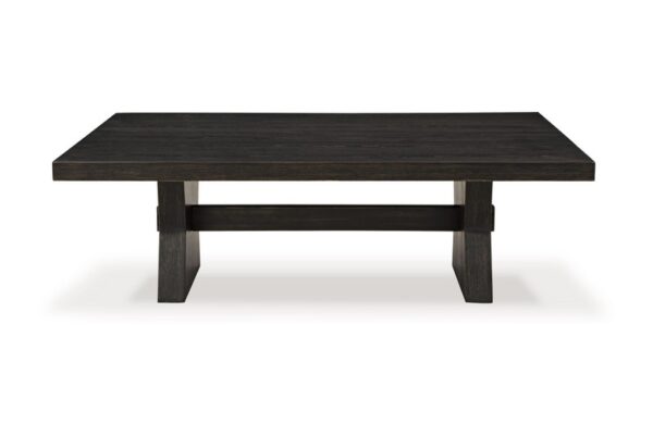 Galliden Black Rectangular Cocktail Table - Image 3