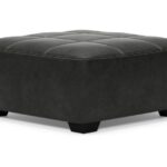 Bilgray Pewter Oversized Accent Ottoman