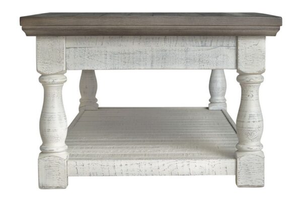 Havalance Gray / White Lift Top Cocktail Table - Image 7