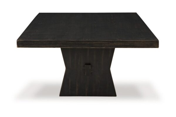 Galliden Black Rectangular Cocktail Table - Image 4