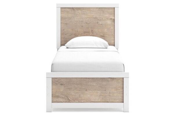 Charbitt Two tone Twin Panel Bed - Image 4