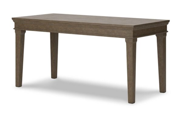 Janismore Weathered Gray Home Office Desk - Image 3