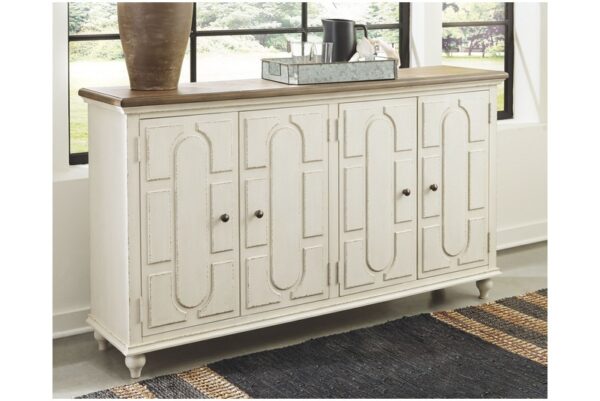 Roranville Antique White Accent Cabinet - Image 2