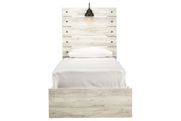 Cambeck Whitewash Twin Panel Bed - Image 6