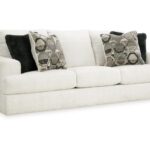 Karinne Linen 4 Pc. Sofa, Loveseat, Chair And A Half, Ottoman