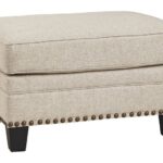 Claredon Linen Ottoman