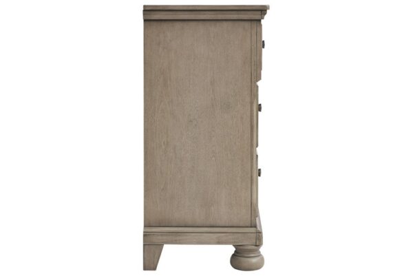 Lettner Light Gray Dresser 6 drawers - Image 5