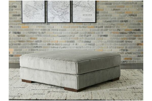 Lindyn Fog Oversized Accent Ottoman - Image 2