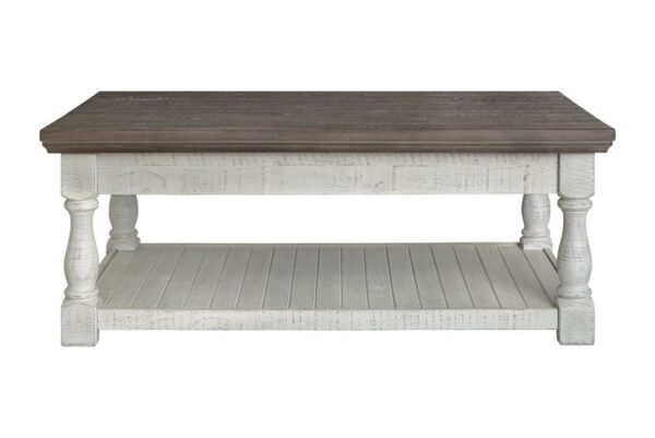 Havalance Gray / White Lift Top Cocktail Table - Image 5