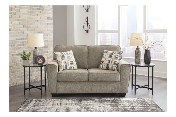 Mccluer Mocha Loveseat - Image 2