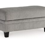 Davinca Charcoal Ottoman