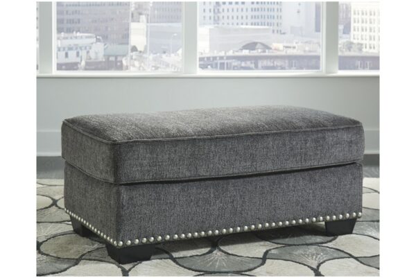 Locklin Carbon Ottoman - Image 2