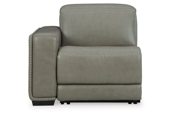 Correze Gray Laf Zero Wall Power Recliner - Image 4