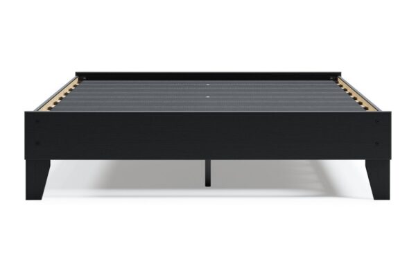 Finch Black Queen Platform Bed - Image 5