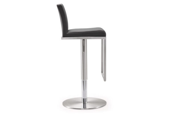 Amalfi Stainless Steel Adjustable Barstool Gray - Image 4