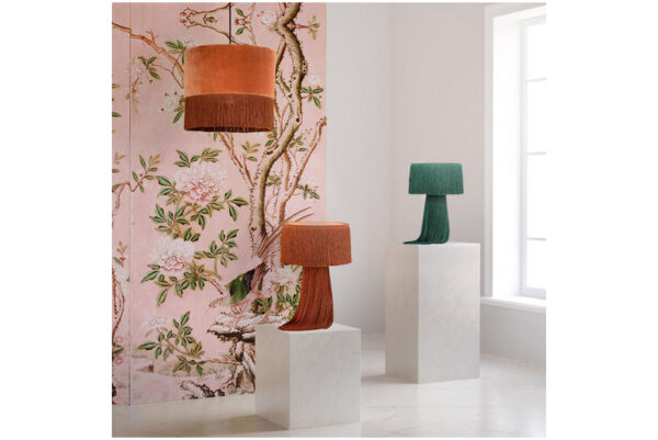 Atolla Tassel Table Lamp Brick - Image 2