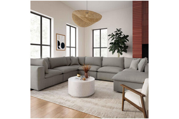 Cali Modular Large Chaise Sectional Slate - Image 6