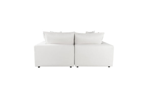 Cali Modular Loveseat Pearl - Image 5