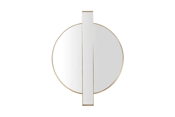 Carri Round Wall Mirror Gold - Image 3