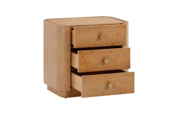 Abigail Birdseye Maple Nightstand Natural - Image 4