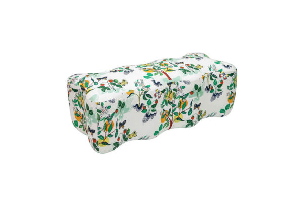 Archie Upholstered Bench Garden Print - Image 3