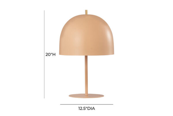 Bree Table Lamp Pink - Image 6