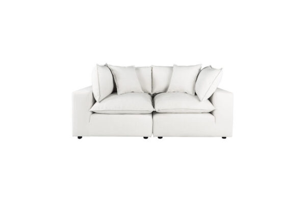 Cali Modular Loveseat Pearl - Image 2